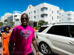 Superman ! - Collins avenue - South Beach - Miami Beach - Miami - Floride - USA - 2014 - © All rights reserved by Laurent Dubois