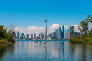 CN Tower - Toronto - from Center Island - Ontario - Canada - 2016 - © All rights reserved by Laurent Dubois