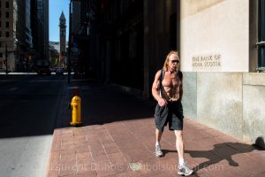 Hulk Hogan's attitude - The Bank of Nova Scotia - Bay street - Old Toronto - Toronto - Ontario - Canada - 2016 - © All rights reserved by Laurent Dubois